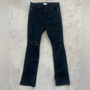 Zara Split Ends Jeans